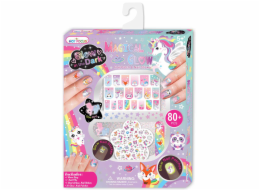 Sada na nehty ZVÍŘÁTKA svítící ve tmě