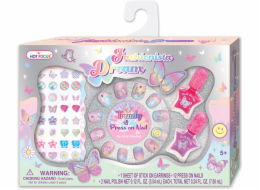 Sada laků a samolepek na nehty MOTÝL