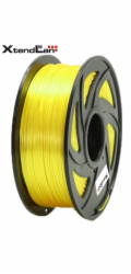 XtendLAN PLA filament 1,75mm lesklý žlutý 1kg