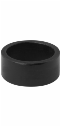 FORCE podložka řízení 1 1/8" AHEAD 15 mm Al, černá