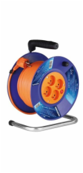 PVC prodlužovací kabel - buben 4 zásuvky 50m
