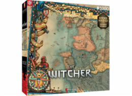 Good Loot The Witcher: Northern Kingdom Map Puzzle 1000 kusů