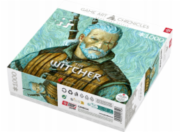 Good Loot Game Art Chronicles Puzzle: Zaklínač Geralt a Vincent van Gogh (1000 prvků)