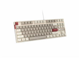 MageGee MK-STAR wired keyboard (retro white-gray)