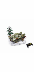 Sluban Power Bricks M38-B7072 R/C T34/76 (1942) Tank na dálkové ovládání