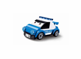 Sluban Power Bricks M38-B1072G Natahovací autíčko s očima Policie