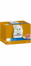 PURINA GOURMET GOLD Mousse Mix 4 příchutě - mokré krmivo pro kočky - 96x85g