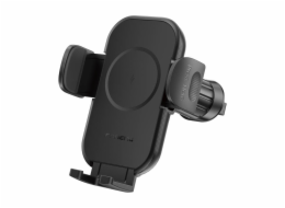Foneng CP101 car grille mount with 15W wireless charger (black)