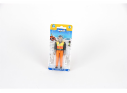 Bruder BWORLD Figurka řidiče sněžného skútru - náhradní díl