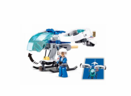 Sluban Metropolis M38-B1217C Vrtulník Air Patrol: Vzdušná hlídka
