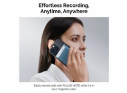 PLAUD Note Case Black - Pouzdro na Note, černé