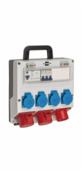 Brennenstuhl wall-mounted 16A power distributor