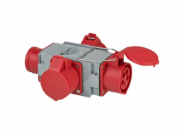 Brennenstuhl Cross distributor CEE400V/16A 3 fold