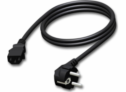 Procab PROCAB CAB490/2 Napájecí kabel - schuko samec - euro napájecí samice - PVC kabel - 3 x 1,5 mm? 2 m