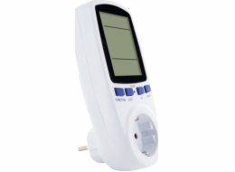 Schwaiger  Energiekostenmessgerät mit Display, weiß