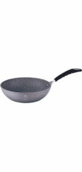 Wok s mramorovým povrchem 28 cm Gray Stone Touch Line BH-1159