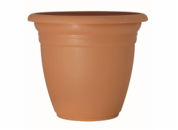Plastový hrnec DOMOLETTI TE000030-100, O30 cm, tmavě hnědý