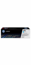 HP toner CE 321 A modra No. 128 A