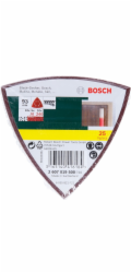 Bosch 25 Sanding sheets for delta sander grit 60/120/240