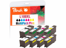 Peach Výhodné balení inkoustů PI400-34 (kompatibilní s Lexmark 100XL)