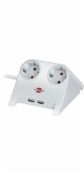 Desktop-Power Steckdosenleiste 2-fach