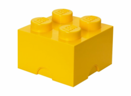 LEGO Storage Brick 4 žlutá, úložný box