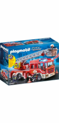 Hasičské auto se žebříkem Playmobil, Hasiči, 89 dílků