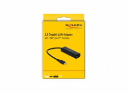 DeLOCK USB adaptér, USB-C zástrčka > RJ-45 zásuvka