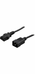 Natec&nbsp;Power&nbsp;prodlužovací&nbsp;kabel&nbsp;IEC&nbsp;320&nbsp;C13-&nbsp;C20&nbsp;1,8M&nbsp;Powerwalker&nbsp;Black&nbsp;(91010041)