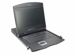 Digitus "19" KVM Console 19" TFT 8Port, KVM Switch"