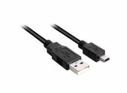 USB 2.0 Kabel, USB-A Stecker > Mini-USB Stecker