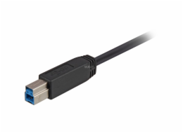 Sharkoon USB 3.2 Gen 1 kabel, USB-A samec > USB-B samec