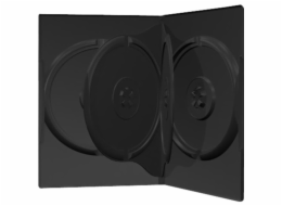 4 DVD box černý (50 kusů), ochranný obal