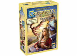 Asmodee Carcassonne - dívka a drak, desková hra