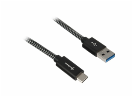 Sharkoon USB 3.2 Gen 2 kabel, USB-A samec > USB-C samec