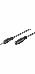goobay audio kabel prodlužovací 3,5mm jack > 3,5mm zásuvka, prodlužovací kabel