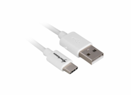 Sharkoon USB 2.0 kabel, USB-A samec > USB-C samec