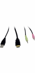 Inter-Tech KVM přepínač AS-41HA HDMI