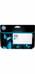 HP Azurová inkoustová kazeta č. 727 (B3P19A)