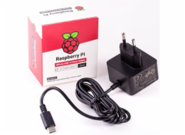 Offizielle Black Raspberry Pi 5.1A/3A PSU, Netzteil