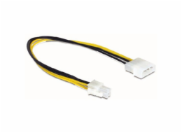 DeLOCK&nbsp;Kabel&nbsp;P4&nbsp;zástrčka&nbsp;>&nbsp;4pinová&nbsp;5,25&nbsp;zástrčka&nbsp;(30&nbsp;cm)