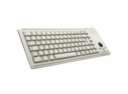 Cherry Slim Line G84-4400 (béžová, DE layout, mechanická Cherry, integrovaný trackball)