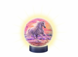 Ravensburger noční světelní koně na pláži, puzzle