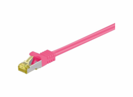 goobay patch kabel RJ-45 SFTP, s Cat 7 raw kabelem goobay patch kabel RJ-45 SFTP, s Cat 7 raw kabelem