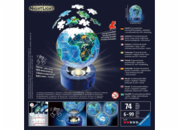 Noční světlo Ravensburger - Země v noci, puzzle