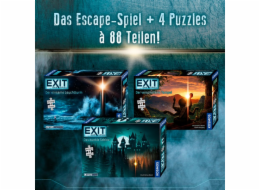 KOSMOS EXIT - The Game + Puzzle - The Lonely Lighthouse, společenská hra