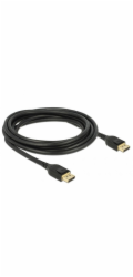 Delock DisplayPort kabel - DisplayPort 3m černý (85661)