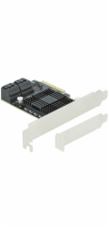 DeLOCK PCIe 5P SATA x4 LP, karta rozhraní