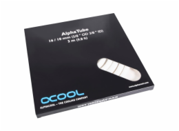 Alphacool "AlphaTube HF 16/10 (3/8""ID) - UV bílá 3m, hadice"