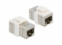 DeLOCK adaptér Zásuvka RJ-45 > Zásuvka RJ-45 kompaktní, Cat.6a, spojka